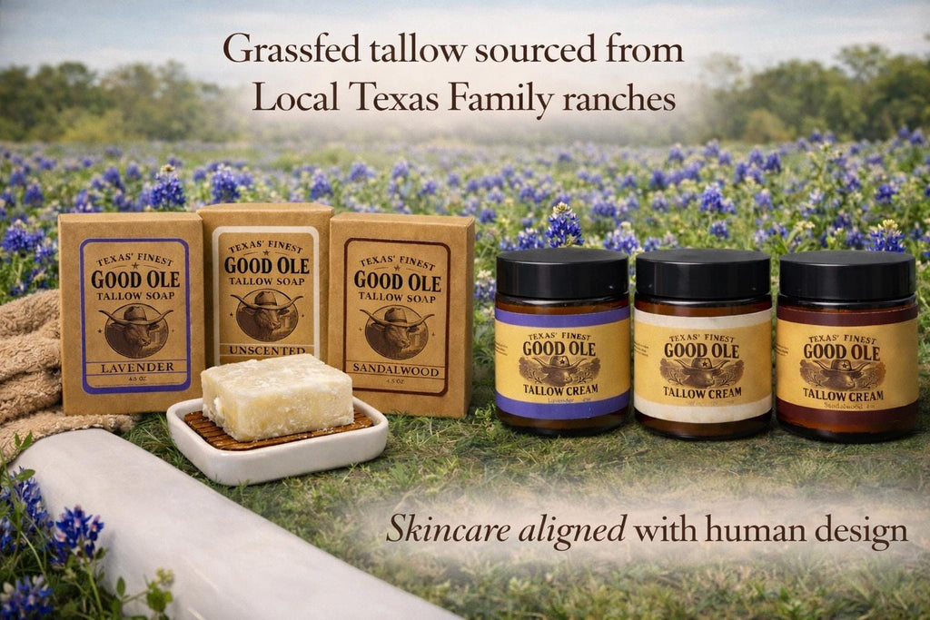 Regenerative Tallow & Coconut Oil Soap | Handmade Texas Soap